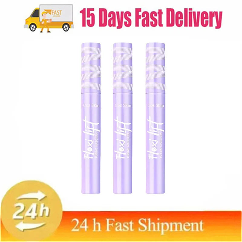 5D Waterproof Mascara Lengthening Eyelashes Long Lasting Sweatproof Mascara Black Silk Fibre Make Up Beauty Korean Cosmetics New