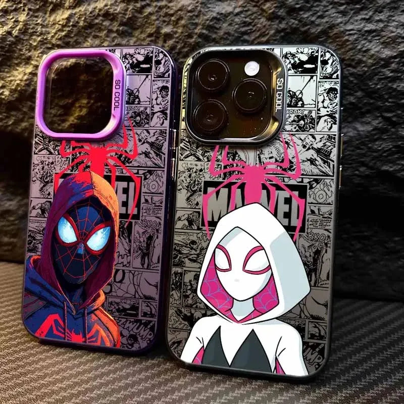 Cute S-Spiders Mens Phone Case For iPhone 17 17e 16e 16 15 14 13 12 11 mini ProMax X XR XSMAX 8 7 Air Plus Anti Fall Matte Cover