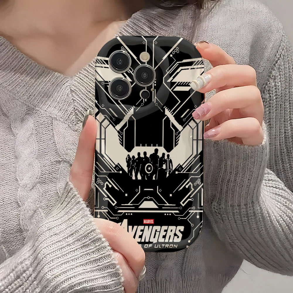 A-Avengers Spider Venoms Men Phone Case for Xiaomi Redmi Note 15 14 13 12 12S 11 Pro Plus 15 15C 14C 13C 12C 4G 5G 3D Wave Cover