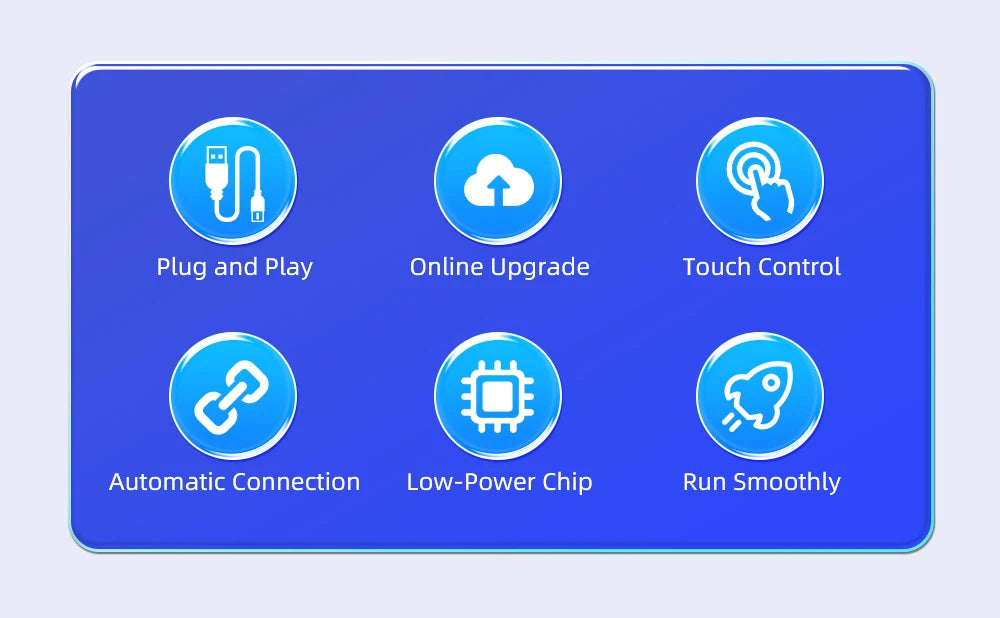 2025 New Wired to Wireless CarPlay 2 in1 Mini Adapter Android Auto Smart Box Plug and Play Auto Connection OTA Update Universal