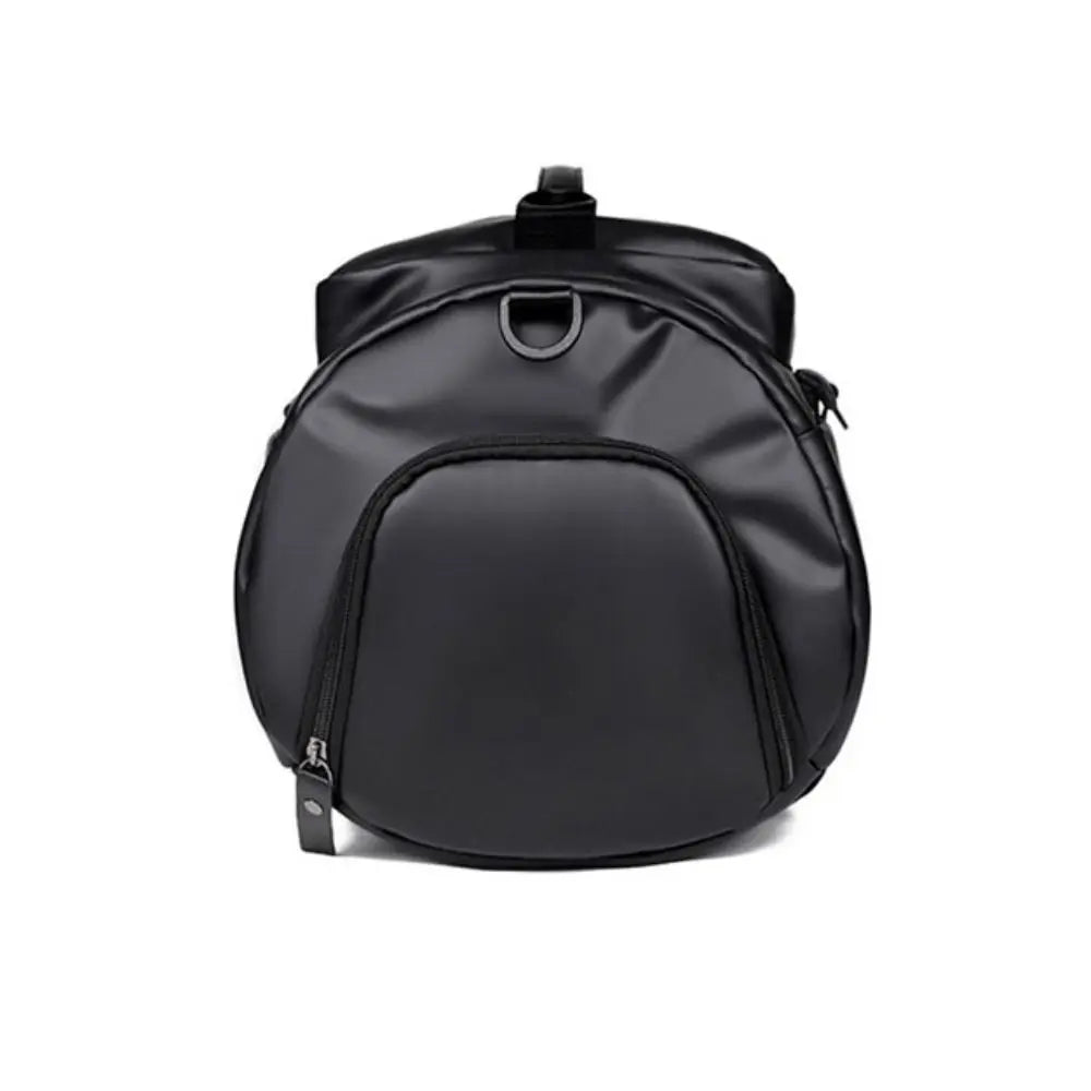 Large Capacity Sports Gym Bag Waterproof Multipurpose PU Leather Backpack Storage Pack Dry Wet Separation Travel Shoulder Bag