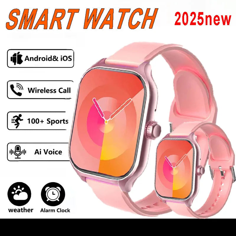 Smart Watch Bluetooth Calling Message Notification Multi-Sport Mode Heart Rate Blood Pressure Blood Oxygen Monitoring SmartWatch