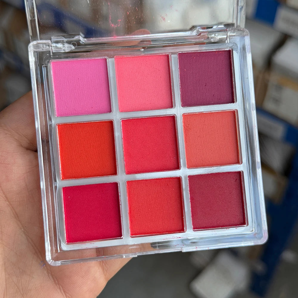 40-Colors Nail Eyeshadow Palette Solid Gradient Nail Art Rubbing Powder - Highly Pigmented Shimmer Makeup Palette Matte Nail Dec