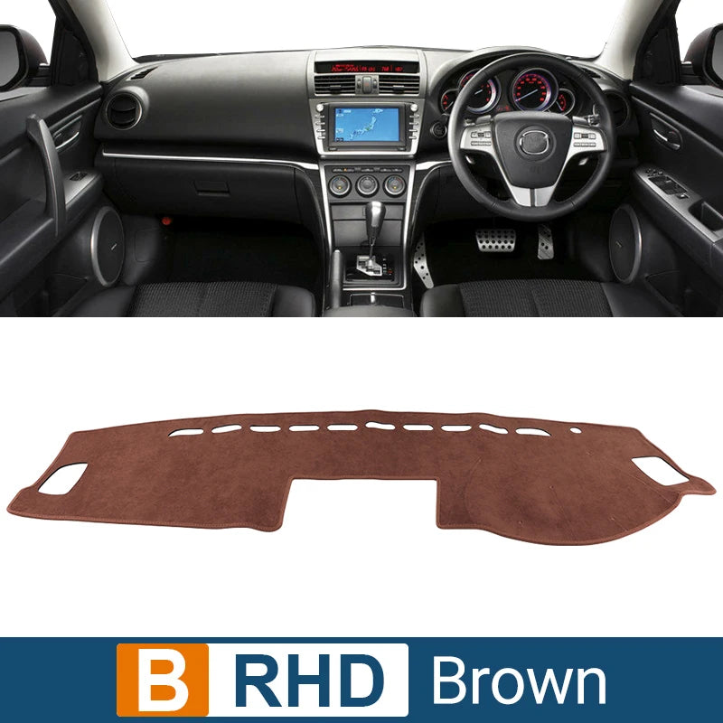 Car Accessories For Mazda 6 GH 2008 2009 2010 2011 2012 Dashboard Cover Sun Shade Mats Avoid Light Pads Instrument Panel Carpets