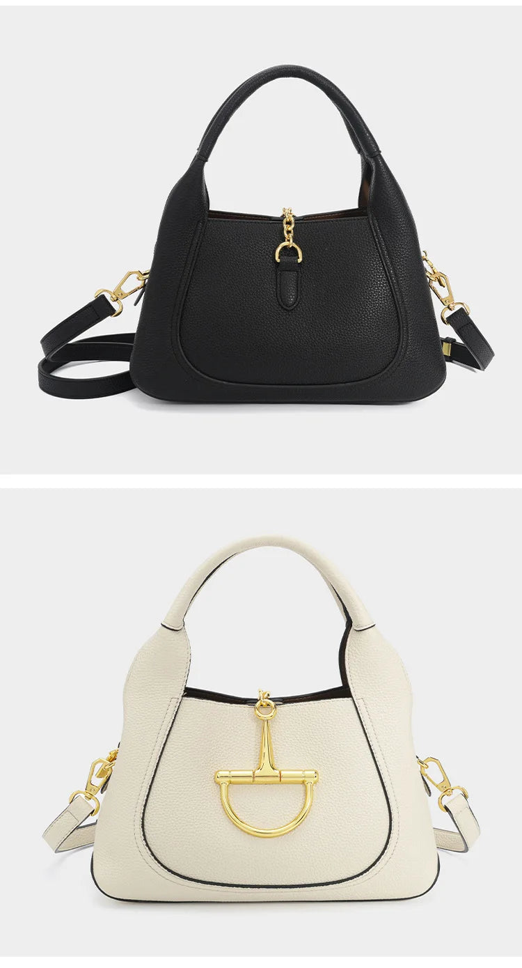 Stylish Solid Color Designer Diaper Bag Women Luxury Leather Tote Large Capacity Elegant Crossbody Handbag For Simple Chic
