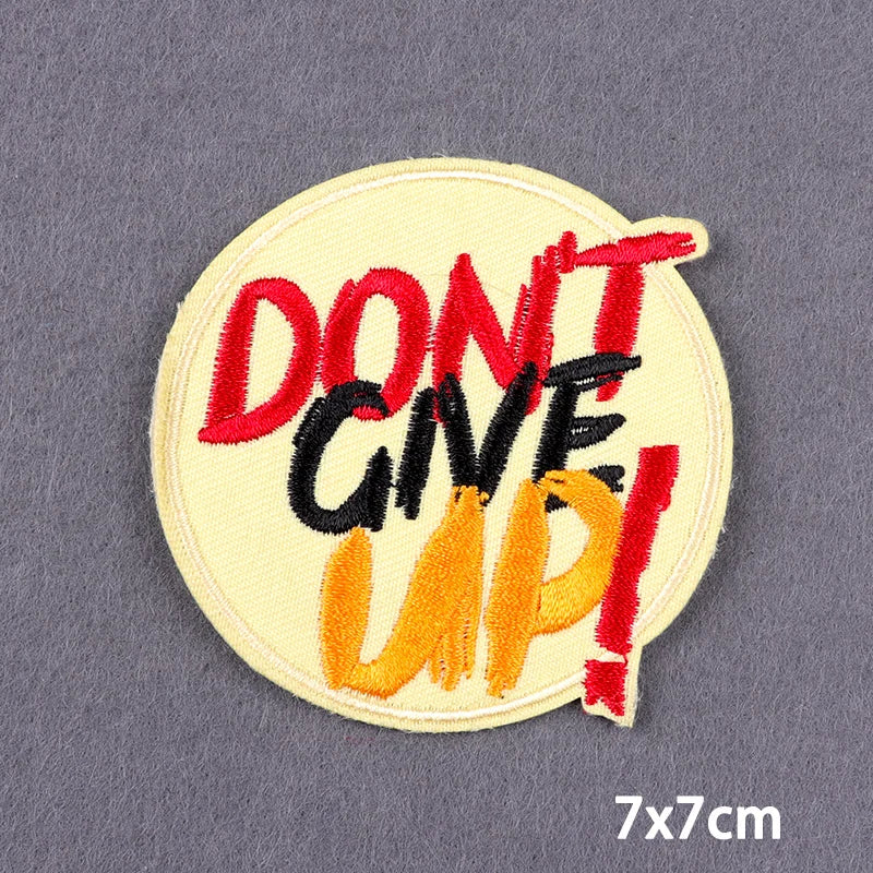 Mandala Iron On Patches For Clothes DIY Embroidery Applique Fusible Patch Ironing Stickers Letters Patch For Jacket Badge