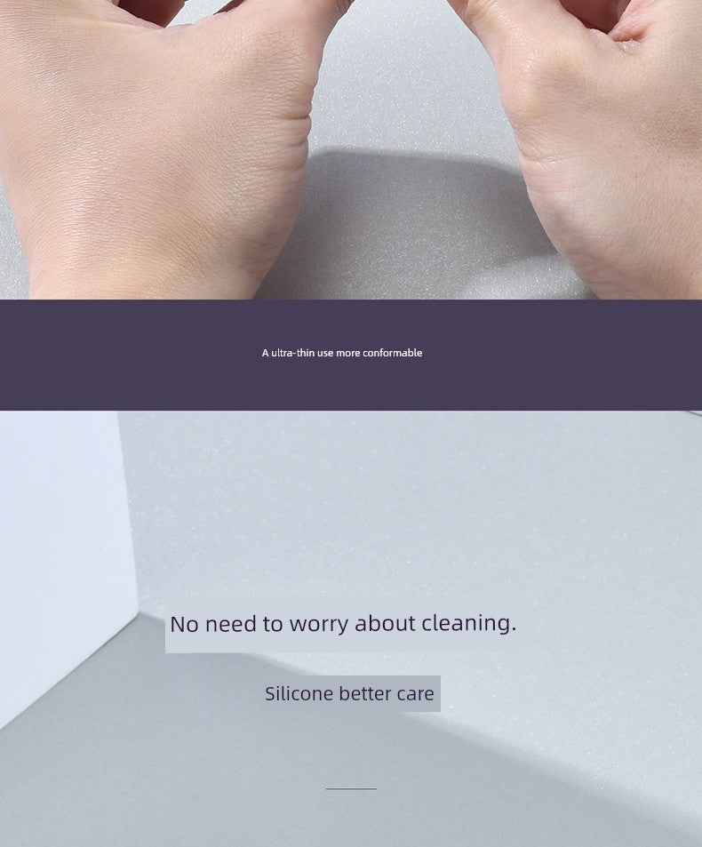 Eye Shadow Anti-Spill Glue Silicone Tool Mascara