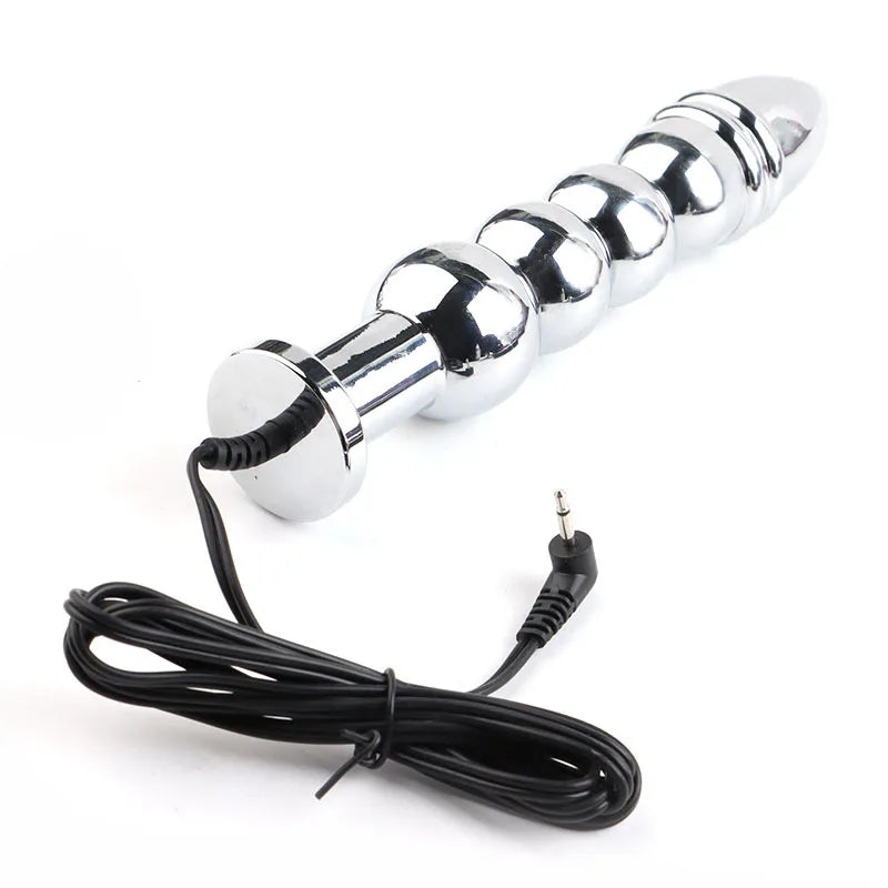 Adult Games Sex Toys Men Women Masturbation Sex Products Electric Shock Anal Plug Anal Butt Plug Medical Themed BDSM Fetish