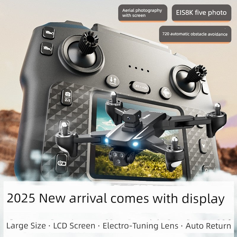 2025 New Arrival Remote Control Aircraft Kids UAV Toy Professional HD Aerial Photography Primary School Student Small Aircraft