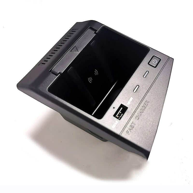 Car wireless charger for Lexus ES ES300H ES200 ES260 ES350 2019 2020 2021 2022 15W fast phone charger charging pad panel