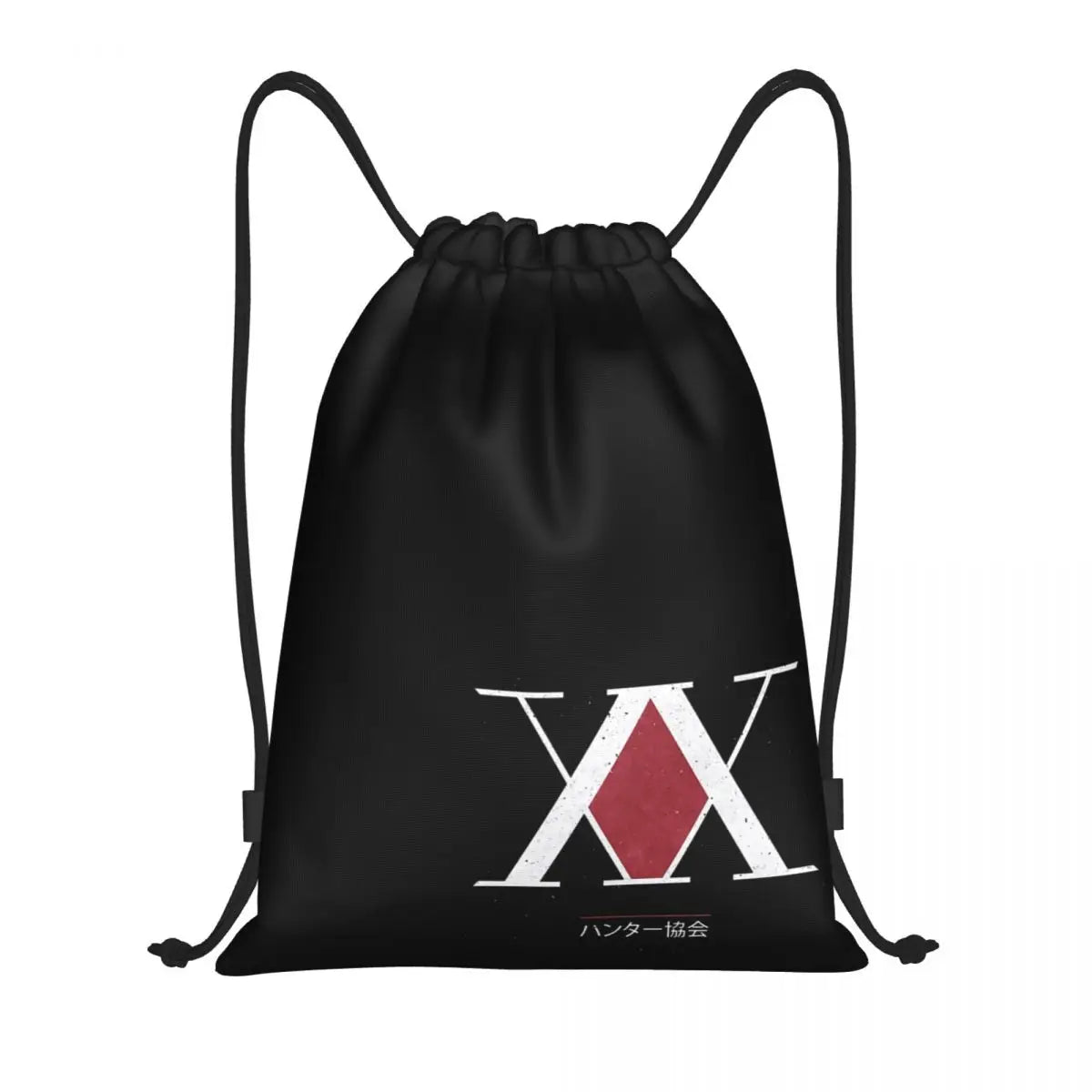 Hunter X Hunter Hisoka ALphabet 2 Drawstring Bags Gym Bag Vintage Backpack Funny Novelty Rucksack Lasting Summer camps