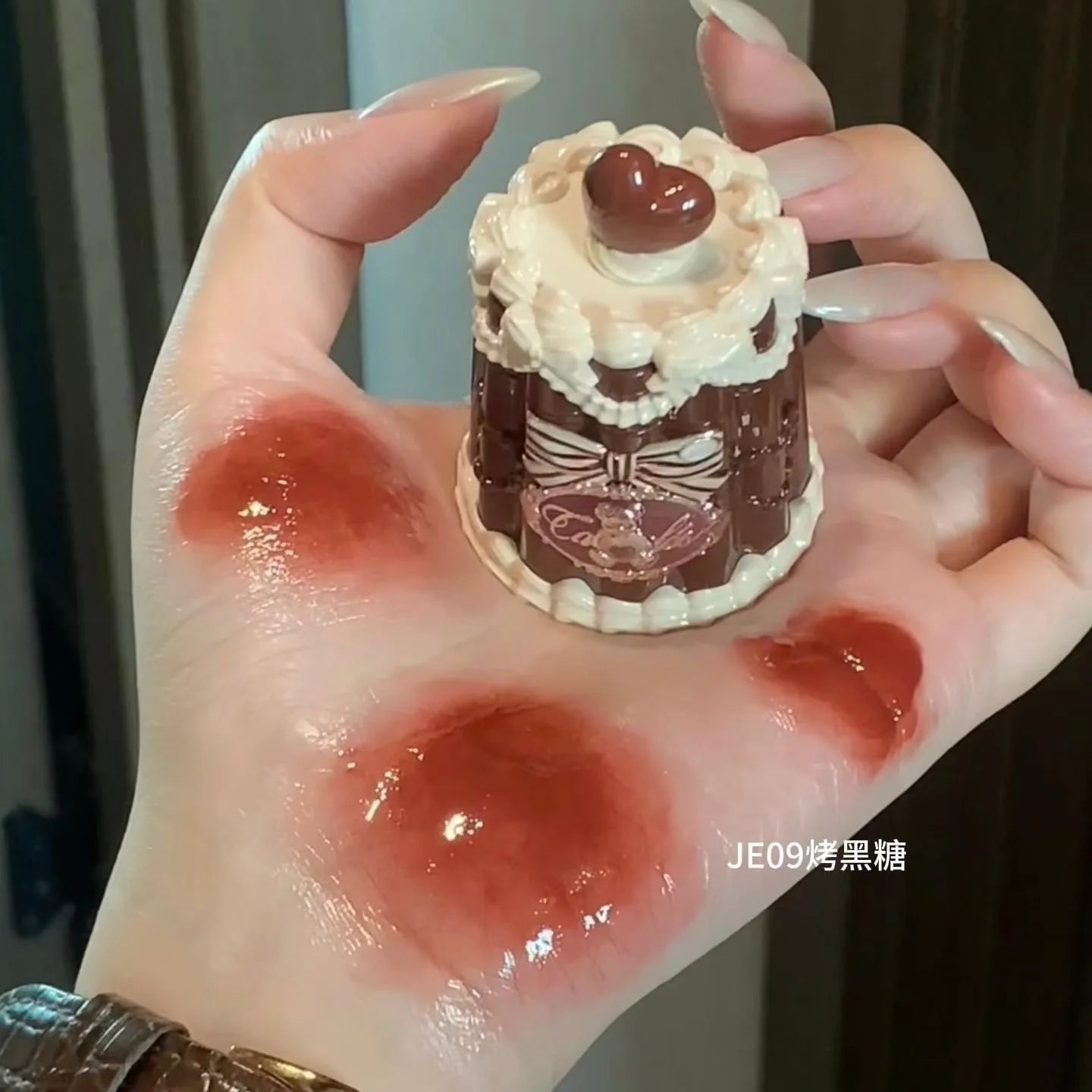 Flower Knows Chocolate SWEETIE BEAR Makeup Set Eyeshadow Palette Matte Lip Mud Blush Long Lasting Black Mascara Cream Original