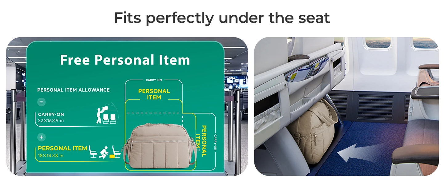 BAGSMART Women Duffle Bag for Travel with Wet Pocket Lightweight Water Resistant Carry on Weekender Gym Bag