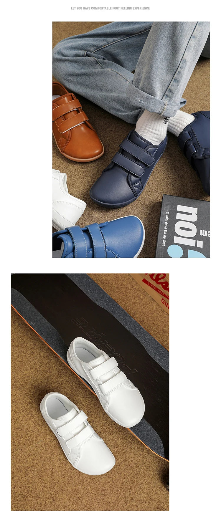 Mens/Women Barefoot Walking Shoes Wide Toe Zero Drop Minimalist Shoes Leather Comfortable Casual Shoes for Gym Driving Office