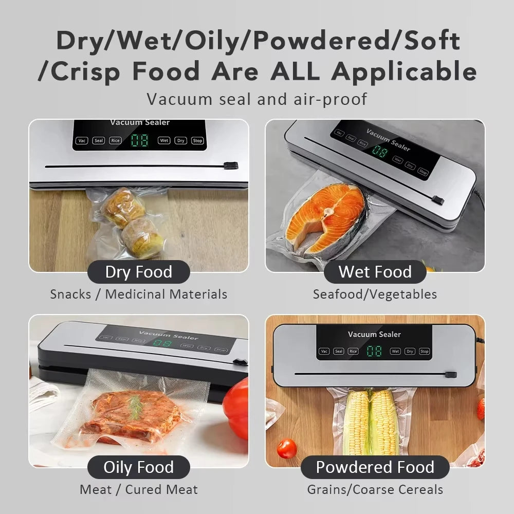 New Updated Vacuum Sealer Machine Packaging Multi-function Mini Handheld Vacuum Sealer Machine for Food