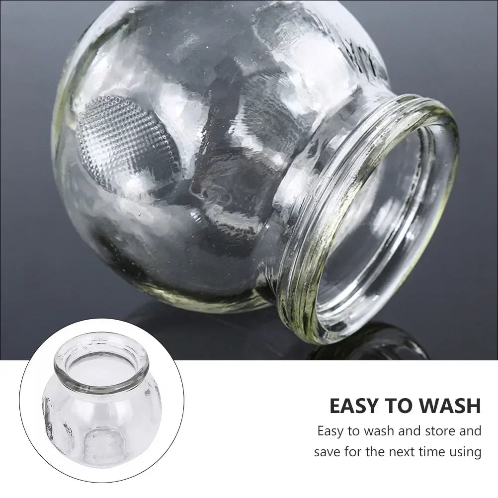 6/8/12pcs Thick Glass Cupping Beauty Can Chinese Traditional Healthcare Cupping Body Points Massage GuaSha Therapy gift fire rod