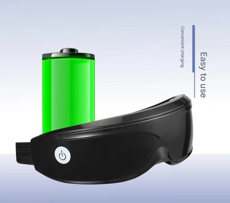 Eye Massager with 9 Modes and Multi Frequency Vibration 22 Magnets for Eye Massage Caring for Eye Health and Safety Materials