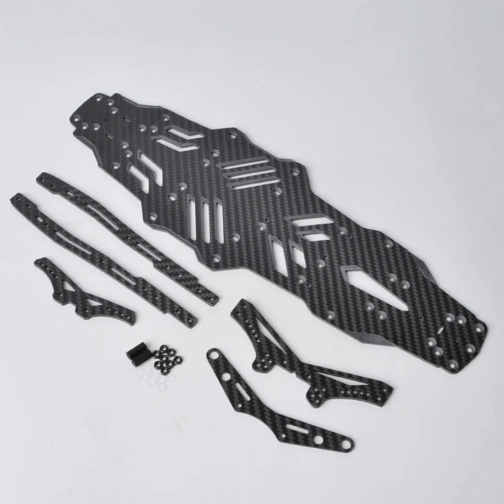 1:10 Drift Car Carbon Fiber Chassis Upgrade Kit for MST RMX 2.0S