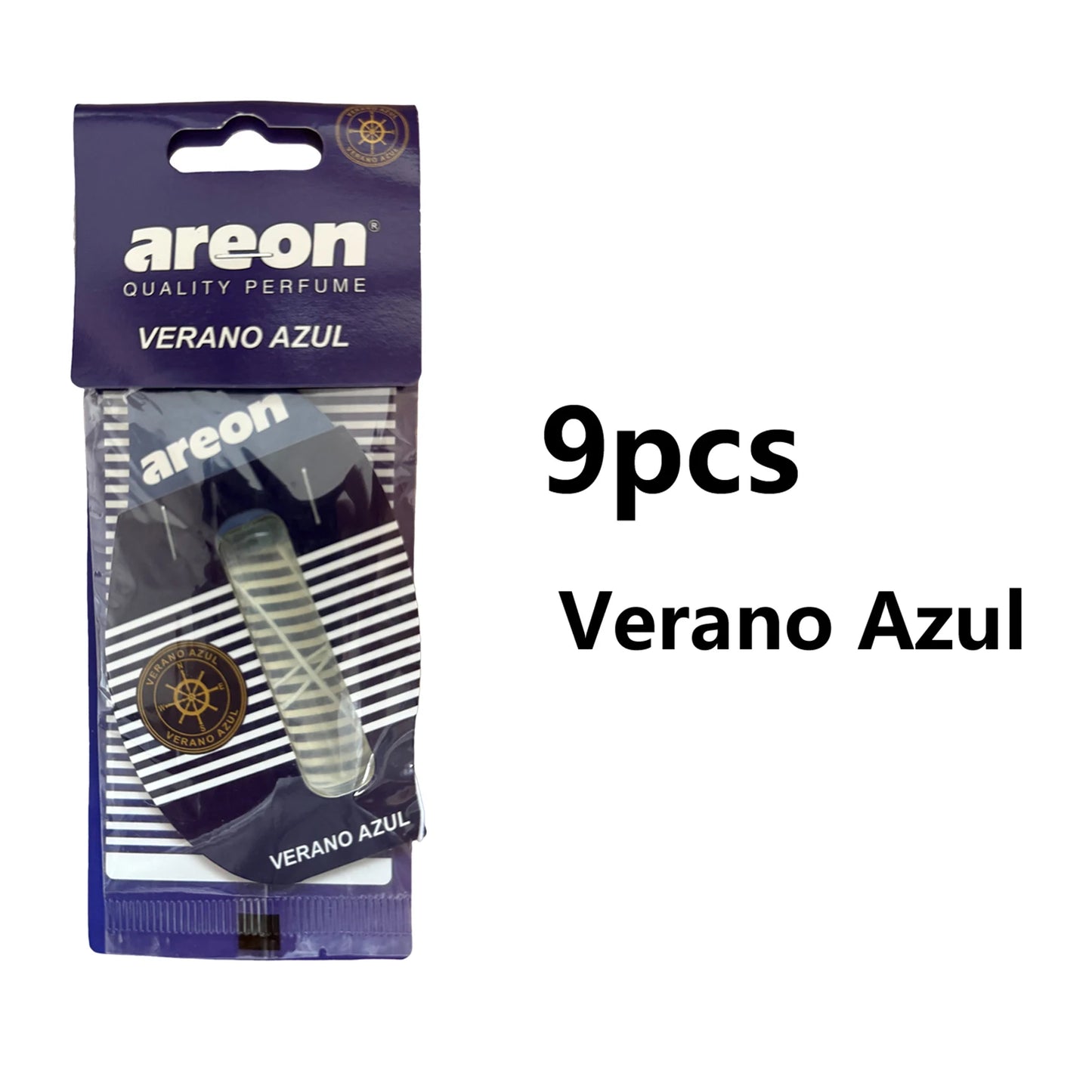 areon 3-18pcs Car Air Freshener Natural Tea Fragrance Vehicle-mounted Hanging Vanilla Scent Water Drop-shaped Car Interior