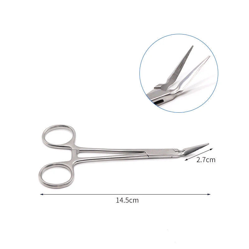 1 pc Dental Residual Forceps Broken Root Pliers Minimally Invasive Extraction Forceps Pull Wisdom Tooth Pliers
