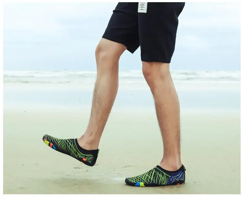 Unisex Shoes Swimming Water Yog Women Men Barefoot Outdoor Beach Sandals Upstream Aqua Shoes Nonslip River Sea Diving Sneakers