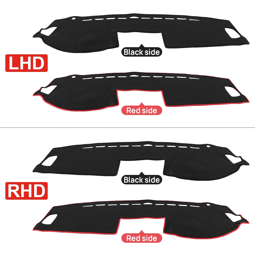 Car Accessories For Mazda 6 GH 2008 2009 2010 2011 2012 Dashboard Cover Sun Shade Mats Avoid Light Pads Instrument Panel Carpets