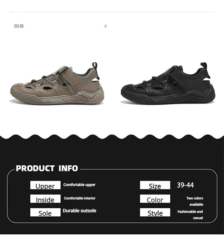 Summer Fashion Lightweight Lazy Shoes Breathable Casual Walking Sneakers New Men's Sandals Outdoor Comfortable Male Beach Shoes