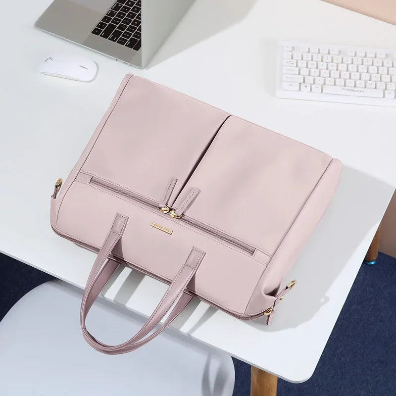 GOLF Women's Business Bags Briefcases Laptop 15 Inch Bag Commuter Handbag Lady Casual College Shoulder Bags for Women Trend 2024