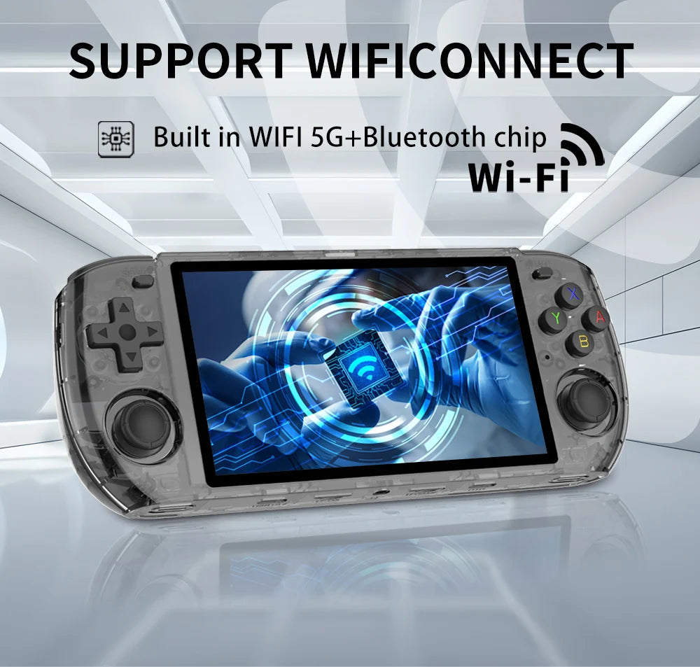 POWKIDDY RGB10 MAX3 Retro Handheld Game Console RK3566 5 Inch 1280*720 Ips Screen Open-Source Retro Gaming Children's Gifts