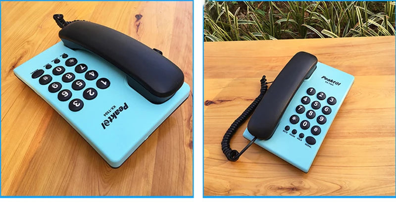 Corded Phone Landline Telephone with Mute, Pause, Hold, Redial, Desktop Phone Landline Радиотелефон for Home, Hotel, Office