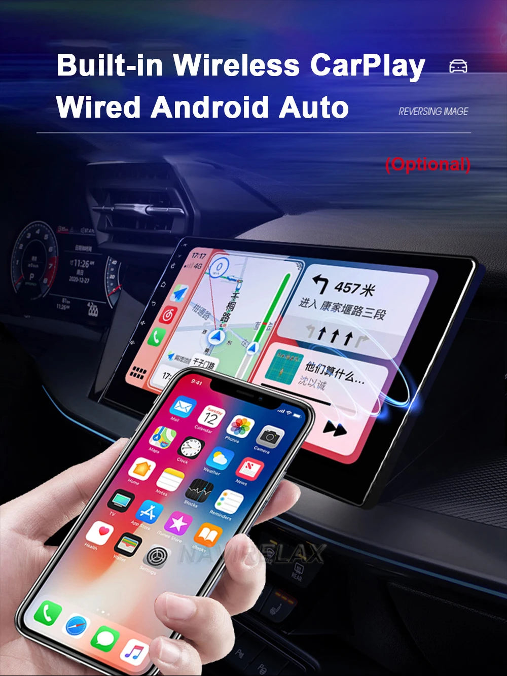 Android 15 Car Carplay Player For Chevrolet Holden S10 TRAILBLAZER COLORADO ISUZU DMAX GPS Radio Audio Multimedia Stereo BT Navi