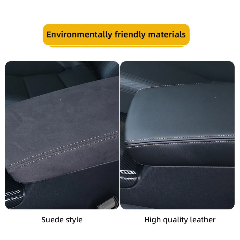 For Mazda CX-5  2019 2020 2021 2022 2023 2024 Mazda 3 Axela Central Control Armrest Box Protective Sleeve Suede Accessories