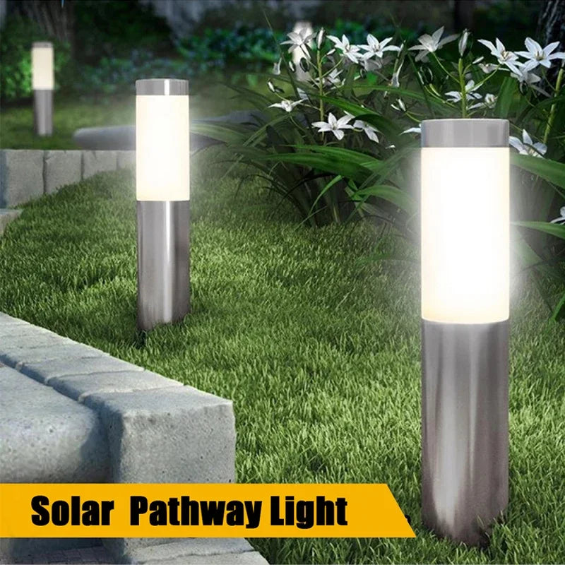 1-4pcs 1W Solar Light Outdoor Solar Garden Light Solar Pathway Landscape Light Waterproof Lawn Lamp For Home Yard Patio Driveway