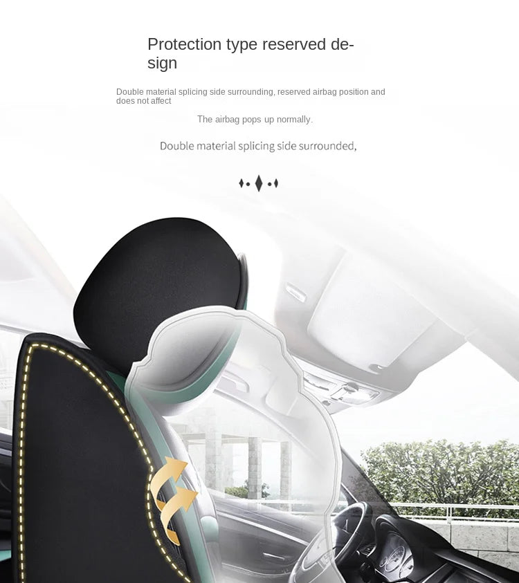 Universal Car Seat Cover for SKODA All Car Models Octavia Kodiaq Superb Wagon Fabia Rapid Yeti Combi Karop Accessories Interior