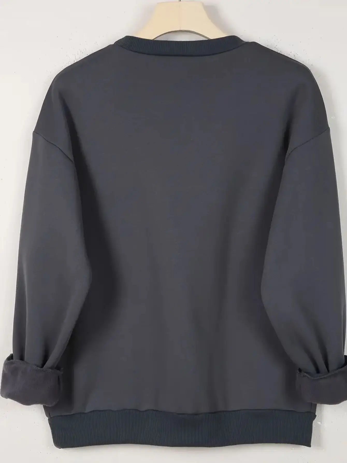 Paris Loose Sweatshirt Casual Long Sleeve Women Autumn and winter  Comfortable Pullover Crewneck Loose Female Clothes