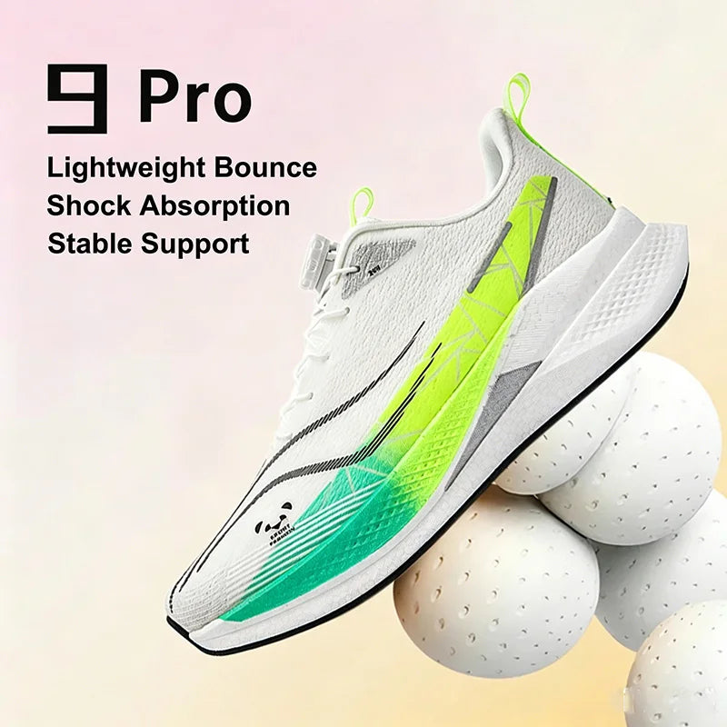 Carbon Plate Running Shoes Ultra Lightweight Soft Breathable Mesh Daily Training Sneakers Shock Absorbing for Men Women Jogging