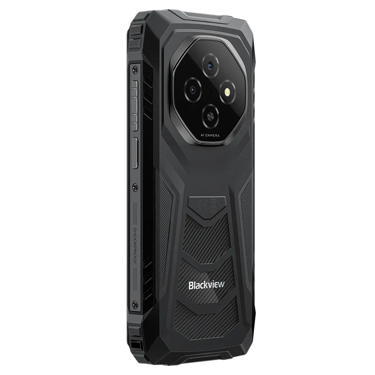 Blackview FORT 1 Smartphone 6.56'' Display 10000mAh Battery 4GB+128GB / 6GB+256GB 16MP Camera 4G Android 15 NFC  Cell Phone