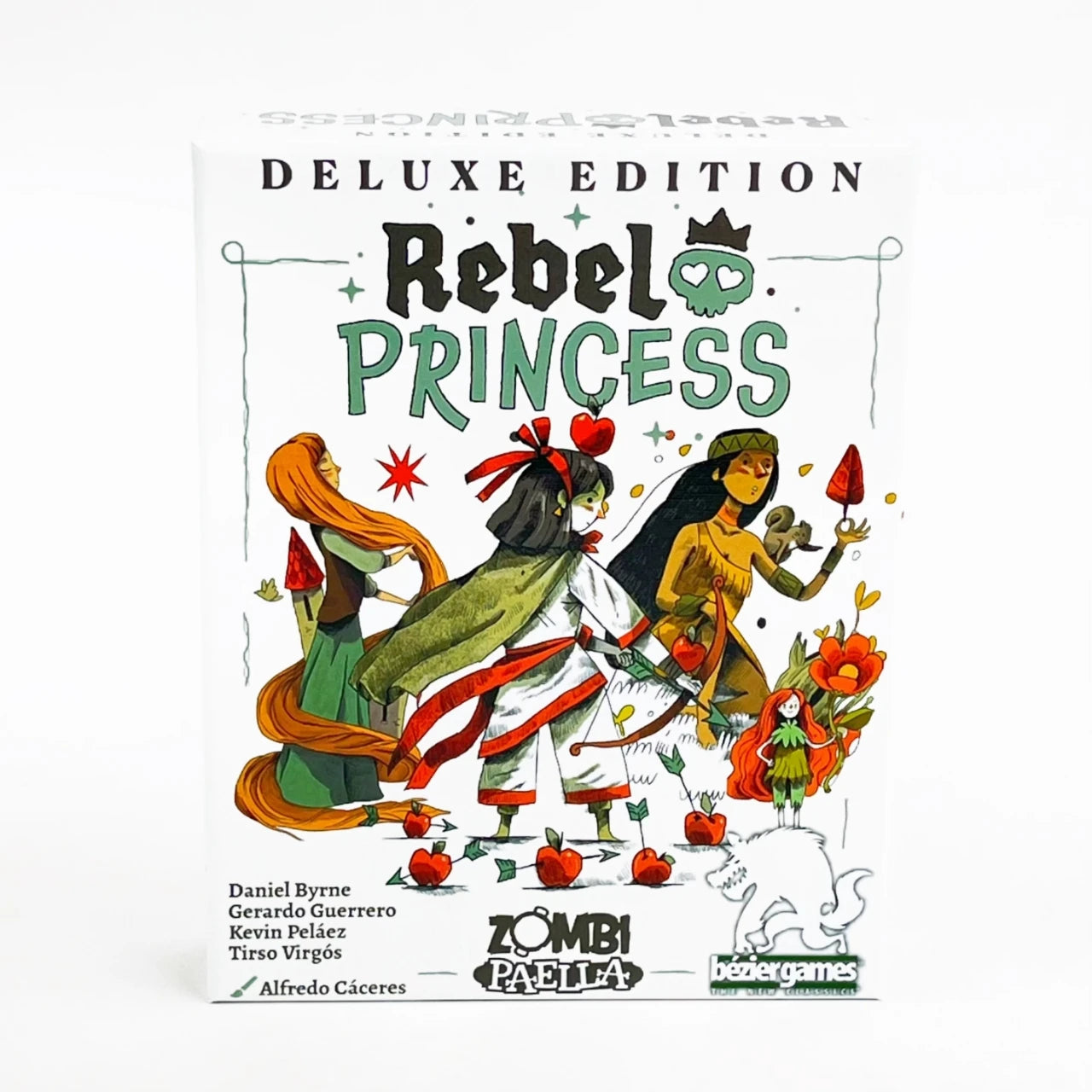 REBEL PRINCESS Deluxe Board Card Game Ultimate Family Party Trick-Taking Fun for 3-6 Players