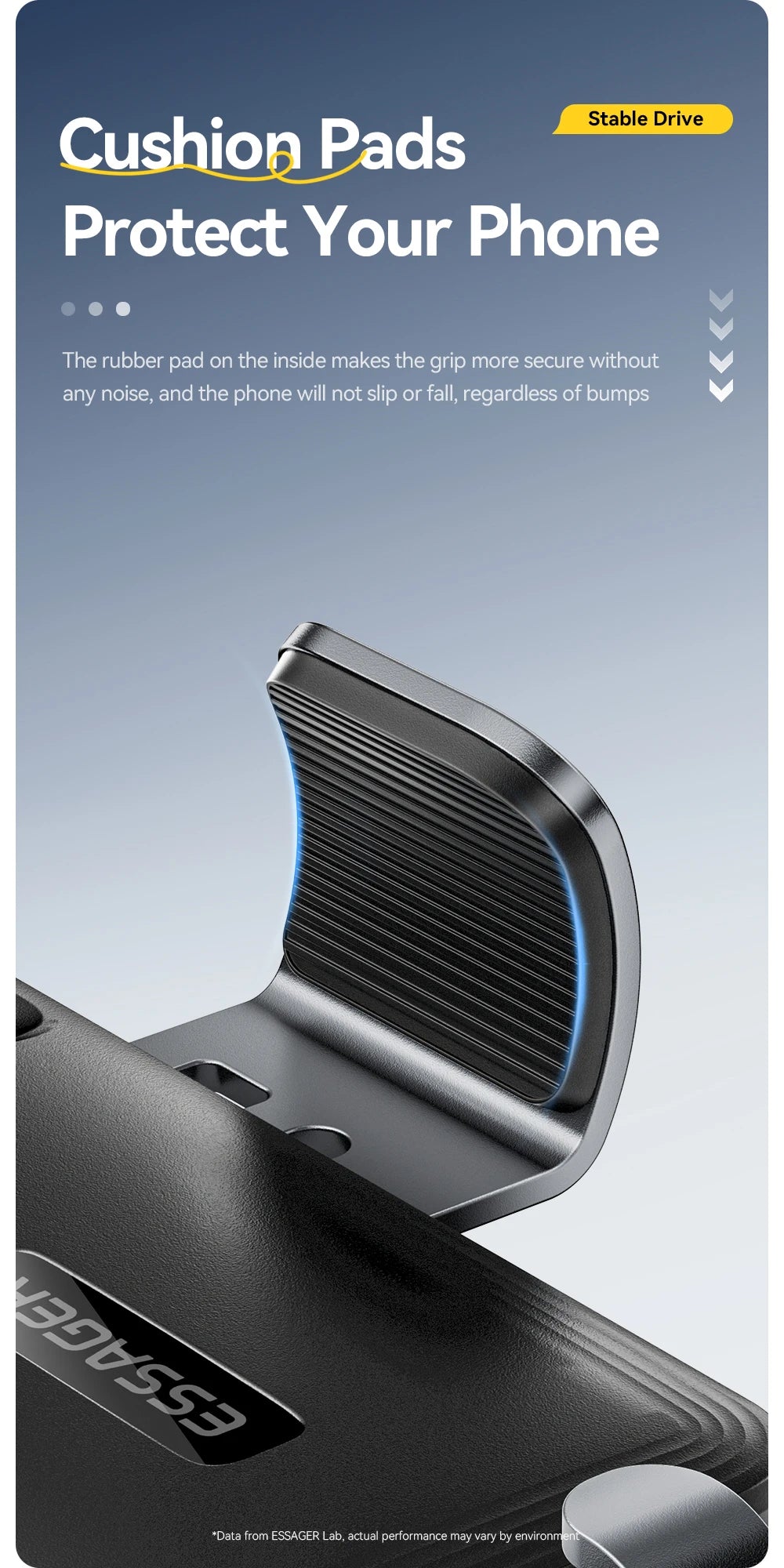 Essager Gravity Car Phone Holder Air Vent Clip Mount Mobilephone Stand For 4.7-6.5 Inch Phone  For iPhone 16 15 14 13 Pro Xiaomi
