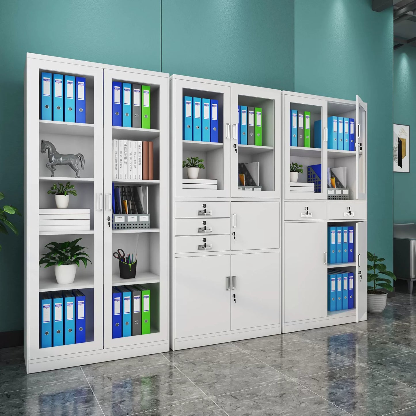 Modern Design Office Furniture File Cabinets File Shelf Bookshelf