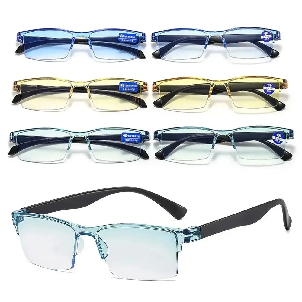 New Smart Automatic Zoom Reading Glasses Ultralight Optical Anti Blue-ray Spectacle Radiation Protection Computer Goggles Unisex