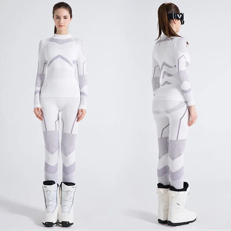 Ski Quick-drying Clothes Intimatesheattech Compression Sweat-wicking Breathable Women's Outdoor Hiking Sportswear Functional
