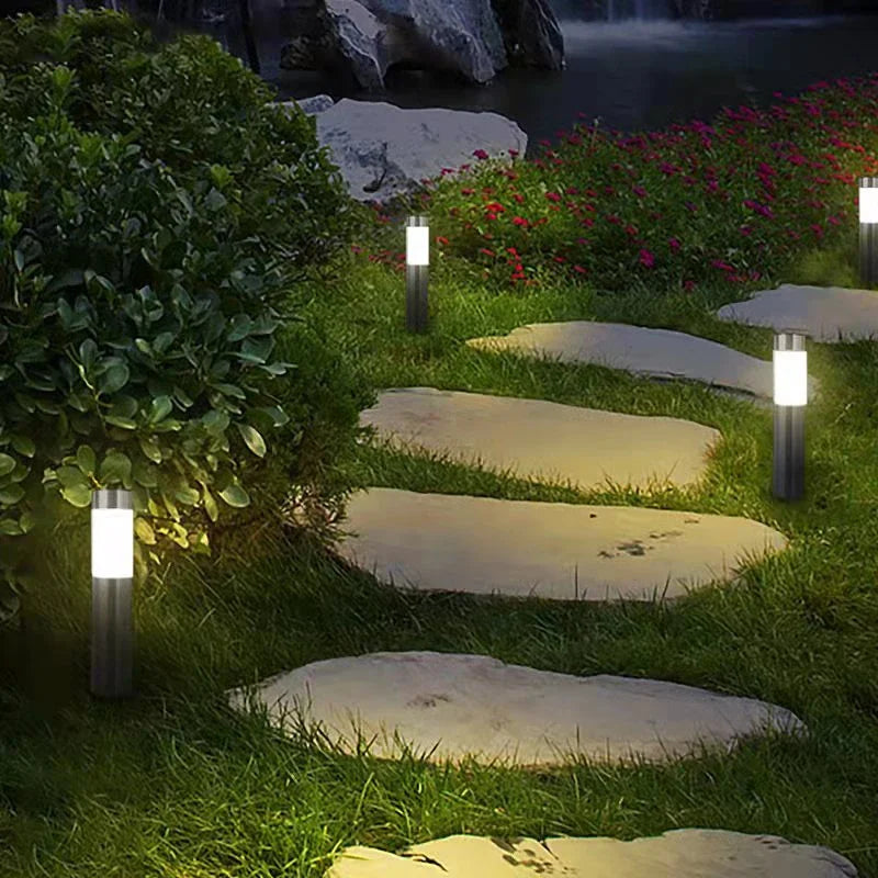 1-4pcs 1W Solar Light Outdoor Solar Garden Light Solar Pathway Landscape Light Waterproof Lawn Lamp For Home Yard Patio Driveway