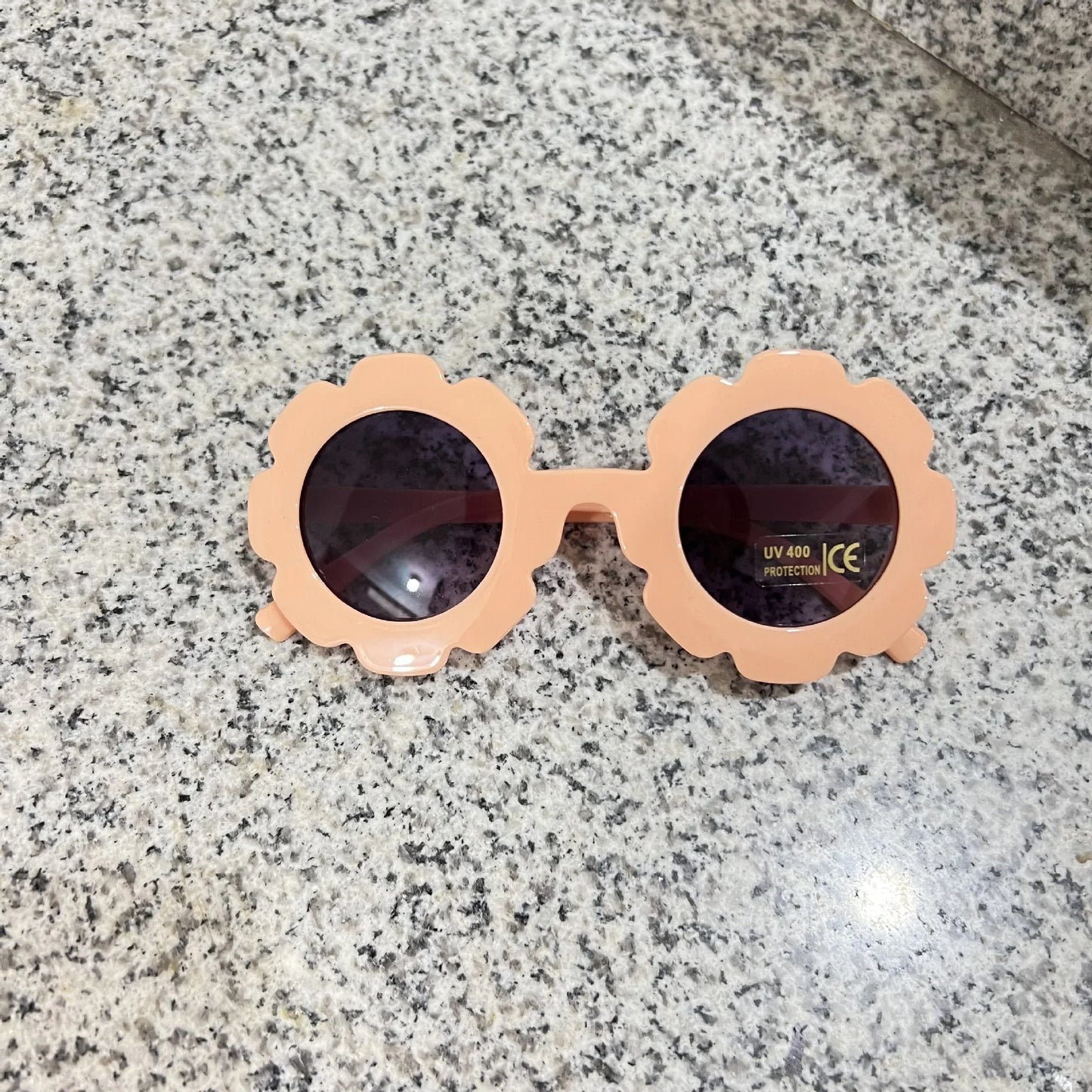 2023 new cute children's frosted glasses color series baby sunglasses