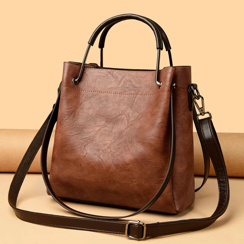 Luxury Handbags Woman Bags Designer Big Shoulder Bags for Women's 2024 Trendy Large Capacity Ladies Leather Hand Casual Tote Bag