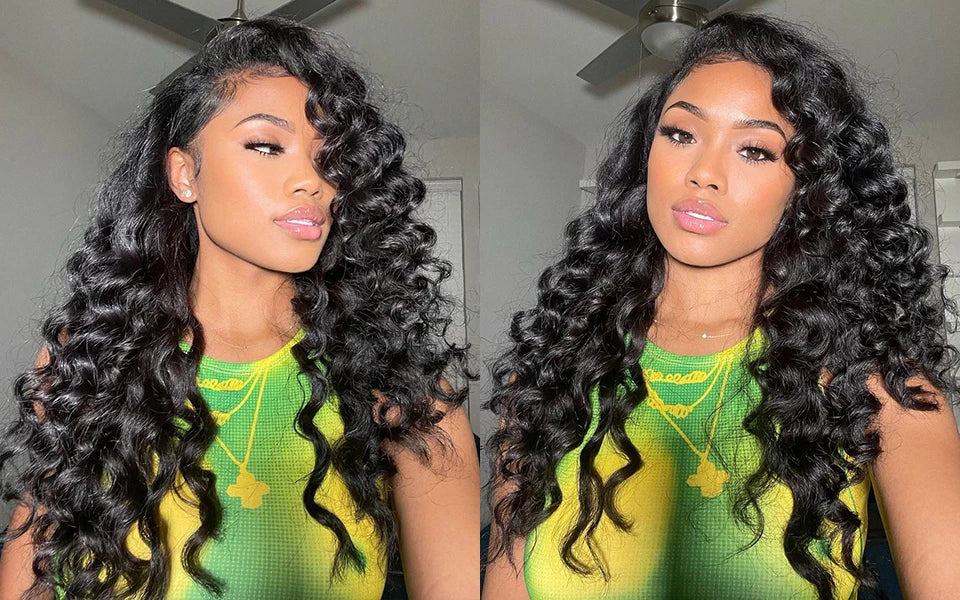 Malaysian Loose Wave Bundles With Frontal Unprocessed Virgin Human Hair Closure and 3 4 Bundles Loose Wave Bundles With Closure