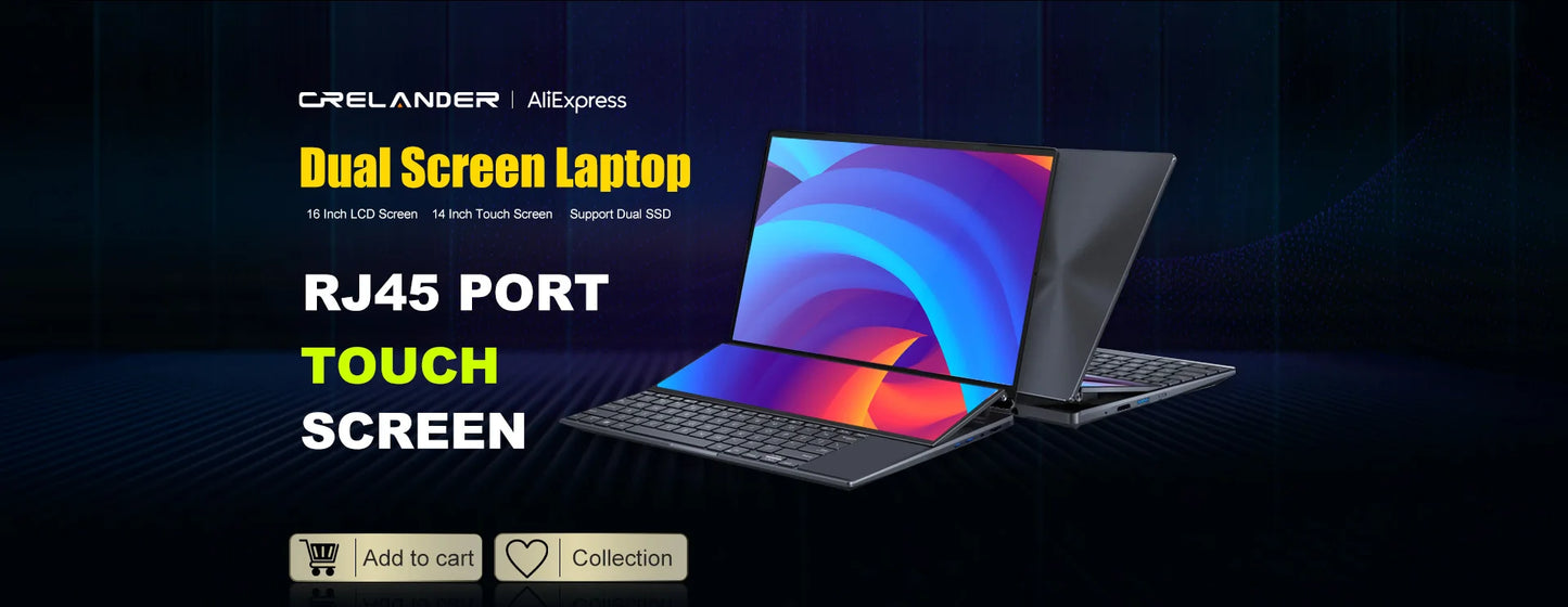 CRELANDER 14 Inch Laptop Intel Celeron N4020 IPS Screen 8GB RAM 128GB SSD Windows 11 Notebook 5G WIFi Mini PC Laptops Computer