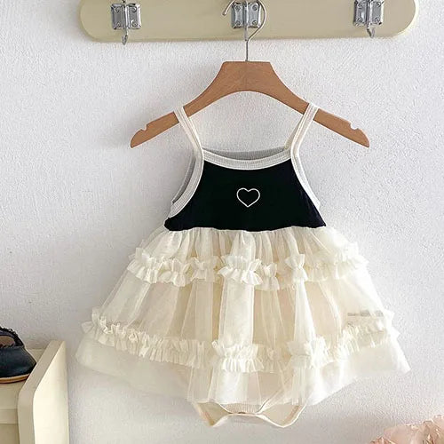 2025 New Summer Infant Baby Girls Bodysuits+Hat Sleeveless Cotton Flower Print Toddler Baby Girls Jumpsuit 0-24M Baby Clothing