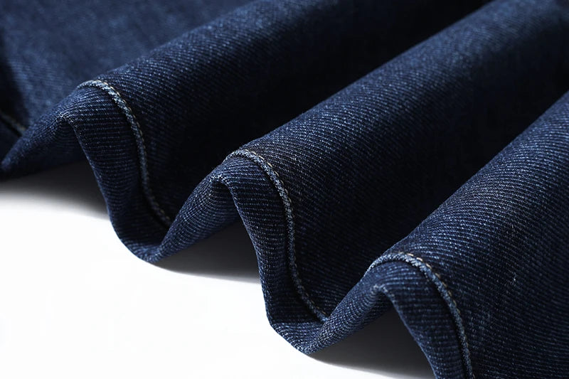 Jeans For Men Loose Fit Joggers Pants Oversize Baggy Pants Harem Wide Leg Elastic Waist Drawstring Male Denim Trousers Tapered