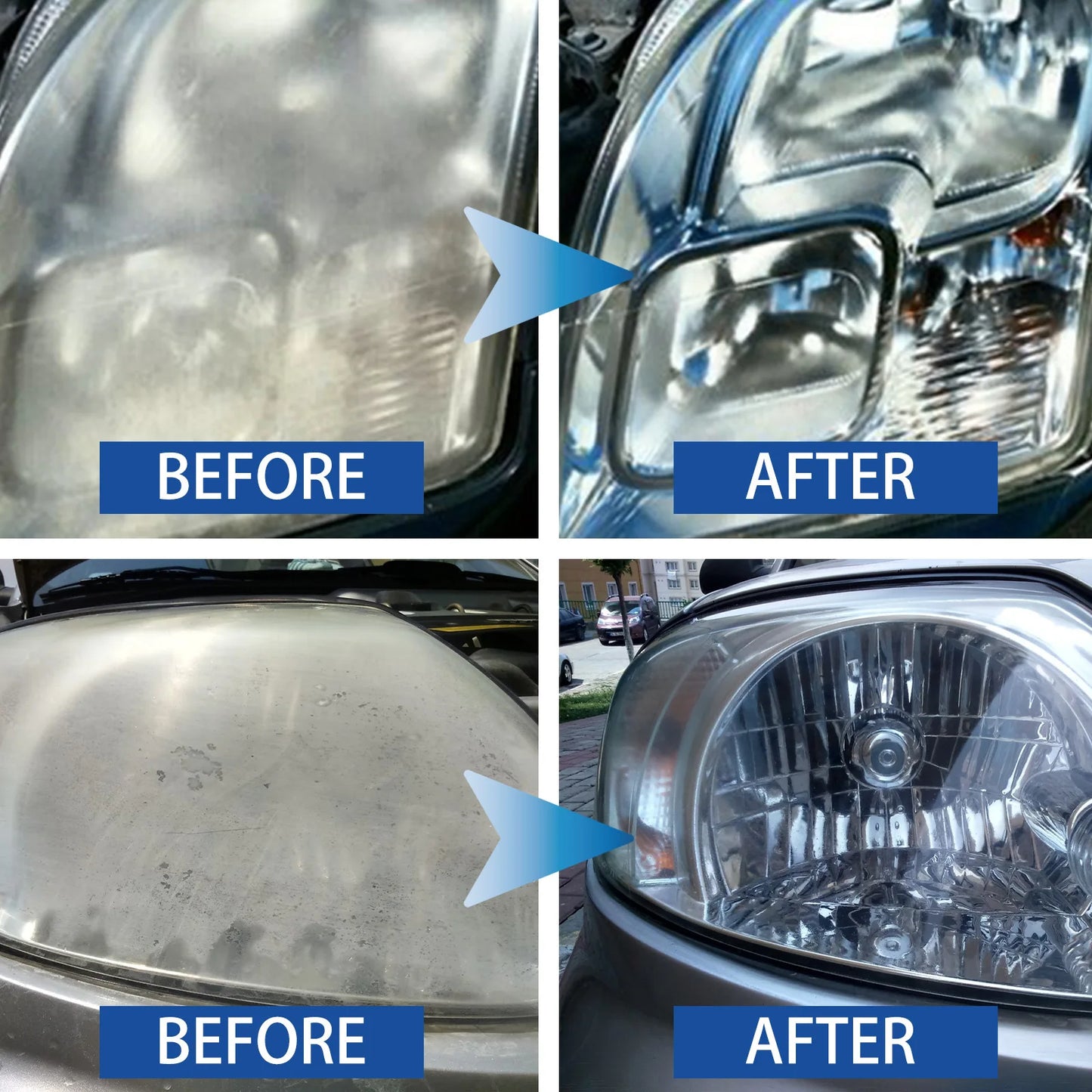 Car Headlight Polishing Agent Scratch Remover Repair Fluid Headlight Restoration And Renewal Polish Liquid Kit Auto Accessories